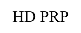 HD PRP trademark