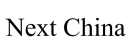 NEXT CHINA trademark