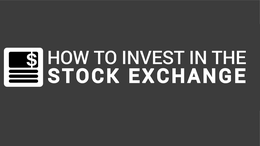 $ HOW TO INVEST IN THE STOCK EXCHANGE trademark