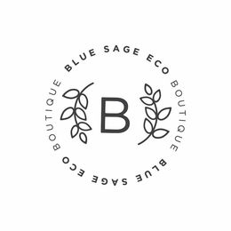 BLUE SAGE ECO BOUTIQUE  BLUE SAGE ECO BOUTIQUE B trademark