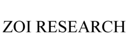 ZOI RESEARCH trademark