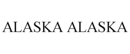 ALASKA ALASKA trademark