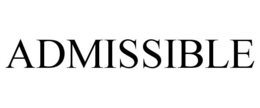 ADMISSIBLE trademark