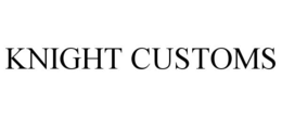KNIGHT CUSTOMS trademark