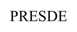 PRESDE trademark
