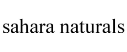 SAHARA NATURALS trademark