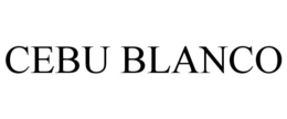 CEBU BLANCO trademark