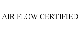 AIR FLOW CERTIFIED trademark
