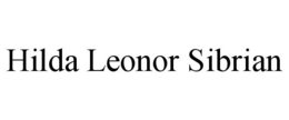 HILDA LEONOR SIBRIAN trademark