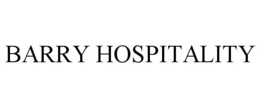 BARRY HOSPITALITY trademark