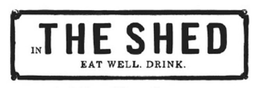 IN THE SHED EAT WELL. DRINK. trademark