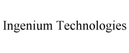 INGENIUM TECHNOLOGIES trademark