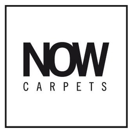 NOW CARPETS trademark