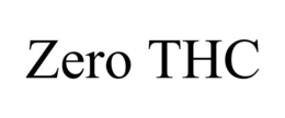 ZERO THC trademark