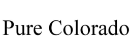 PURE COLORADO trademark