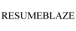 RESUMEBLAZE trademark