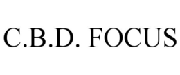 C.B.D. FOCUS trademark