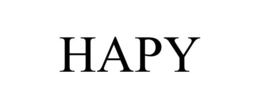 HAPY trademark
