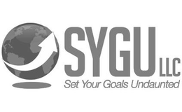SYGU LLC SET YOUR GOALS UNDAUNTED trademark