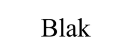 BLAK trademark