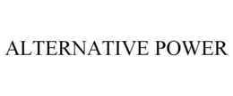 ALTERNATIVE POWER trademark