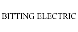 BITTING ELECTRIC trademark