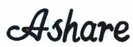 ASHARE trademark