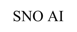 SNO AI trademark