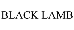 BLACK LAMB trademark