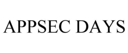 APPSEC DAYS trademark