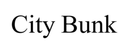 CITY BUNK trademark