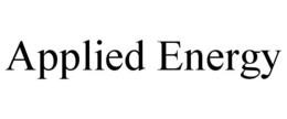 APPLIED ENERGY trademark