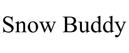 SNOW BUDDY trademark