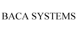 BACA SYSTEMS trademark