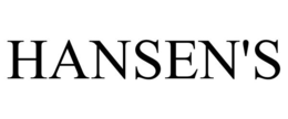 HANSEN'S trademark
