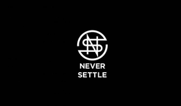 NS NEVER SETTLE trademark
