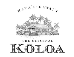KAUA'I HAWAI'I · THE ORIGINAL KOLOA trademark