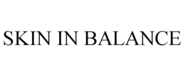 SKIN IN BALANCE trademark