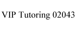VIP TUTORING 02043 trademark