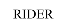 RIDER trademark
