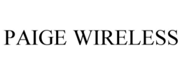 PAIGE WIRELESS trademark