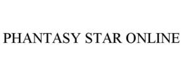 PHANTASY STAR ONLINE trademark