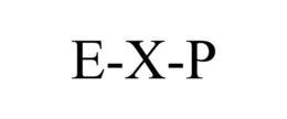 E-X-P trademark