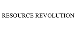RESOURCE REVOLUTION trademark