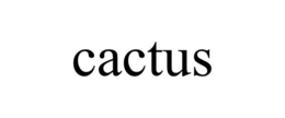 CACTUS trademark