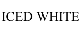ICED WHITE trademark