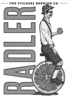 TWO PITCHERS BREWING CO RADLER trademark