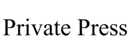 PRIVATE PRESS trademark