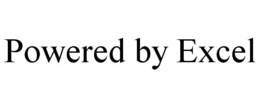 POWERED BY EXCEL trademark