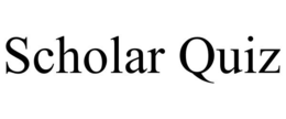 SCHOLAR QUIZ trademark